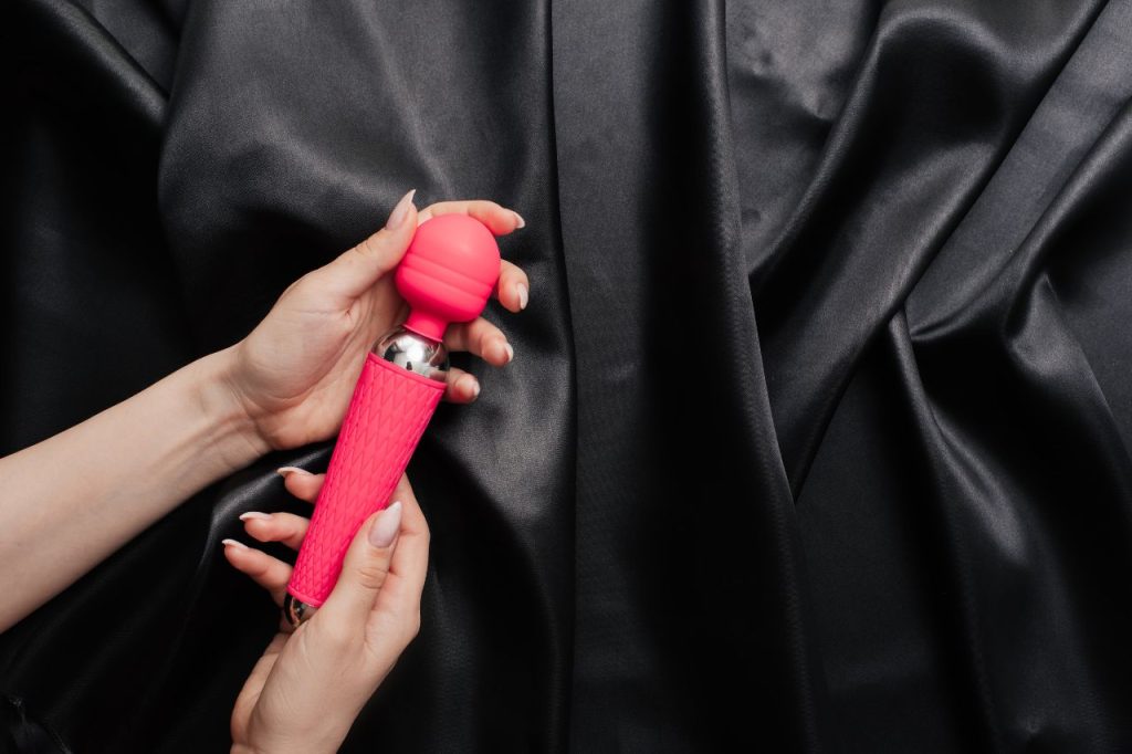 présentation d'un vibromasseur de type Wand